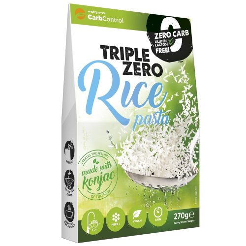 Triple Zero Rizs alakú konjac tészta 270g