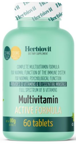 Herbiovit Multivitamin Active Formula 60 tabletta