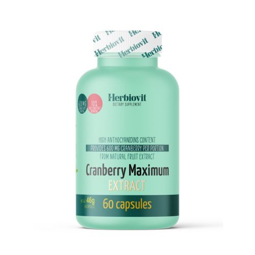 Herbiovit Cranberry Maximum Extract 60 kapszula