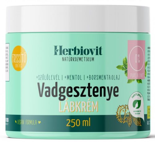 Herbiovit Vadgesztenyés lábkrém 250ml