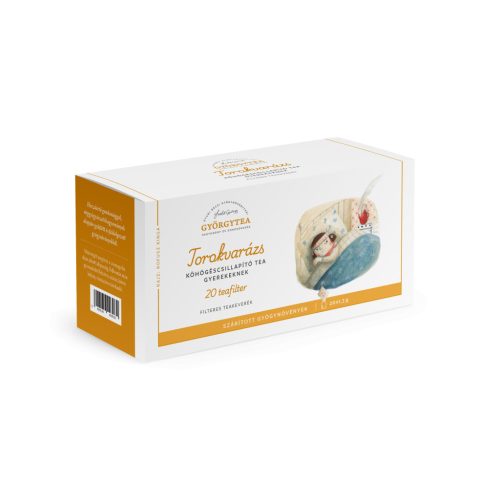 Györgytea Torokvarázs teakeverék 20x1,3g köhögéscsillapító filteres gyerektea