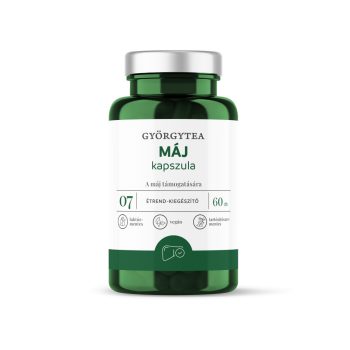 Györgytea Máj 60db kapszula 07 A máj támogatására.