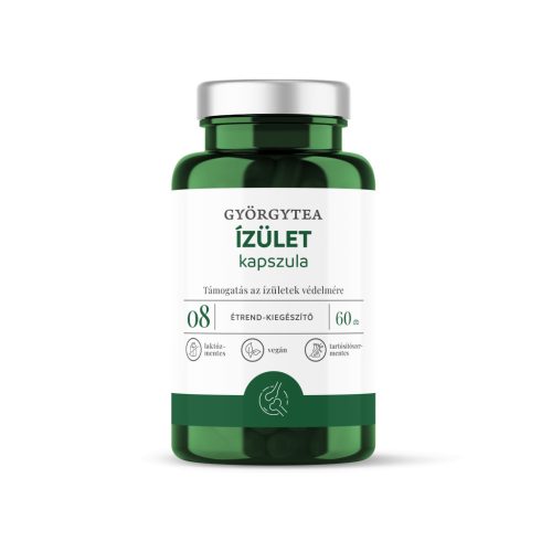 Györgytea Ízület 60db kapszula 08 Támogatás az ízületek védelmére.