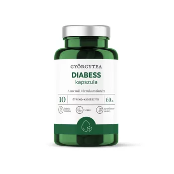   Györgytea Diabess 60db kapszula 10 A normál vércukorszintért