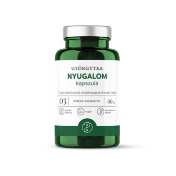   Györgytea Nyugalom 60db kapszula 03 A kiegyensúlyozott mindennapokért.
