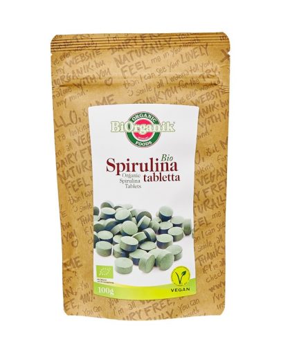 BIO spirulina tabletta 100g BiOrganik