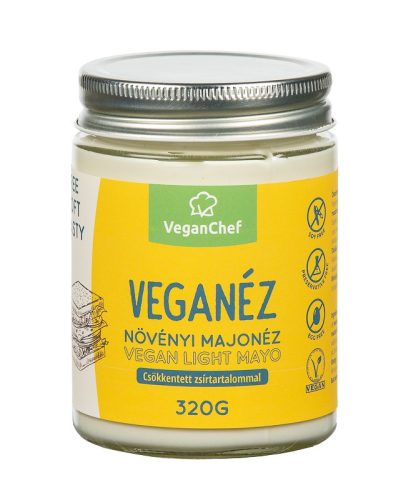 VeganChef Veganéz light 320g üveges