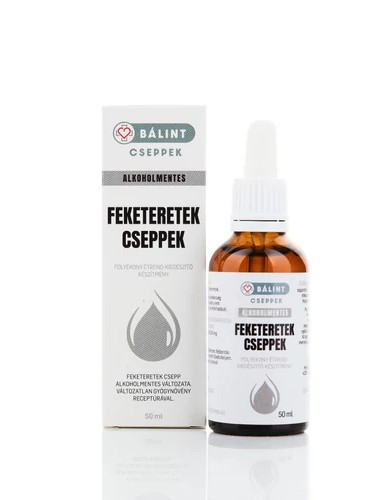 Bálint Cseppek Alkoholmentes Feketeretek cseppek 50ml