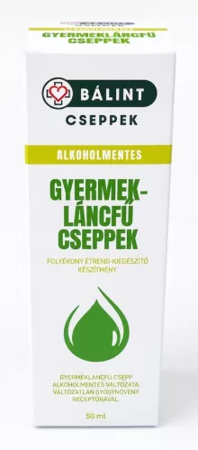 Bálint Cseppek Alkoholmentes Gyermekláncfű cseppek 50ml