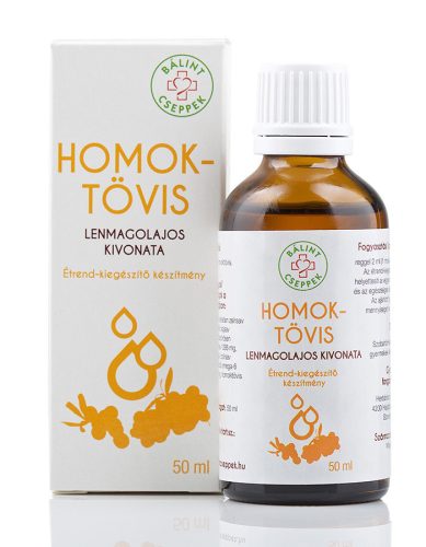 Bálint Cseppek Homoktövis lenmagolajos kivonata 50ml