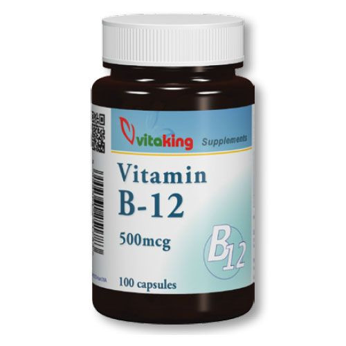 B12 vitamin kobalamin 500mcg (100) Vitaking