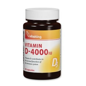 D-4000 vitamin (90) kapszula Vitaking