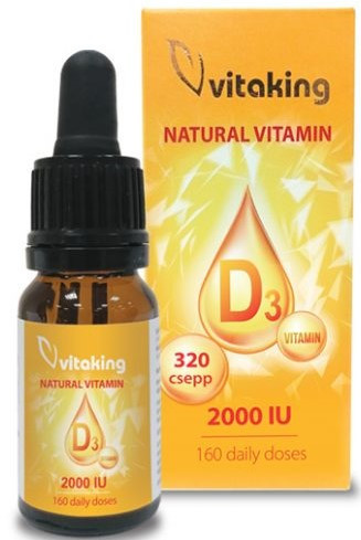 Vitaking D3 vitamin csepp 10ml (320)