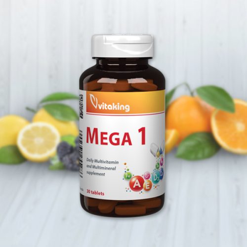 Mega1 multivitamin (30) tabletta NEW Vitaking
