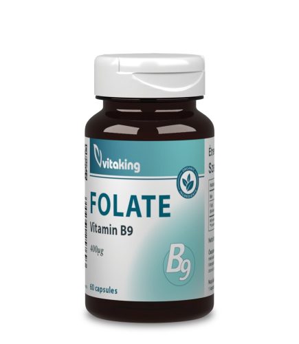 Folate - B9 vitamin 400mcg (60) kapszula Vitaking szerves folát
