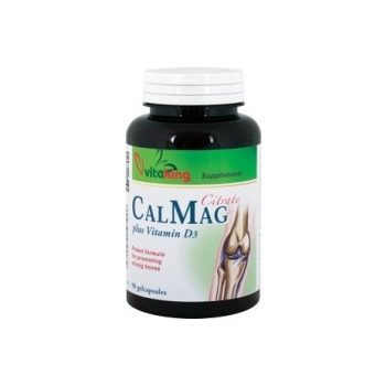 Vitaking CalMag Citrate + D-400 vitamin (90) lágykapszula