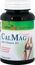 Vitaking CalMag Citrate + D-400 vitamin (90)