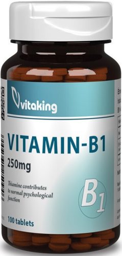 Vitaking B1 vitamin 250mg (100) tabletta