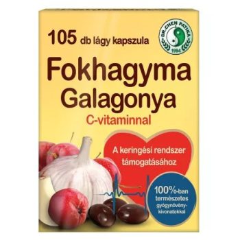   Dr. Chen Fokhagyma és Galagonya 105db lágyzselatin kapszula