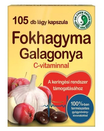 Dr. Chen Fokhagyma és Galagonya 105db lágyzselatin kapszula