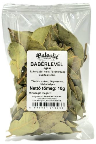 Paleolit Babérlevél egész 10g Bay leaves whole (laurel)
