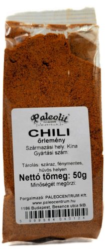 Paleolit Chili őrlemény 50g Chili powder