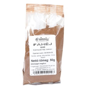 Paleolit Fahéj őrölt 50g Cinnamon powder Cassia