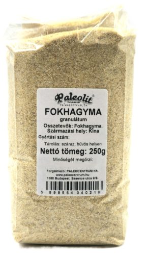 Paleolit Fokhagyma granulátum 250g Garlic granules 26-40 mesh