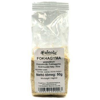   Paleolit Fokhagyma granulátum 50g Garlic granules 26-40 mesh