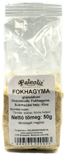 Paleolit Fokhagyma granulátum 50g Garlic granules 26-40 mesh