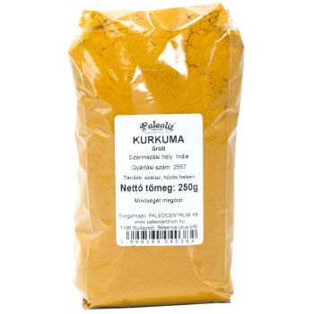 Paleolit Kurkuma őrölt 250g Turmeric powder orange