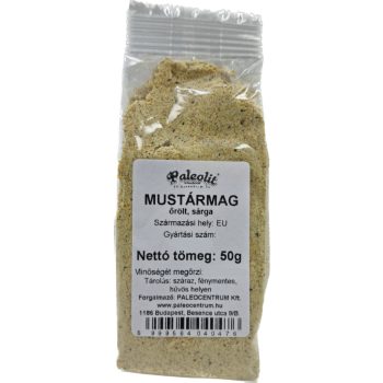 Paleolit Mustármag őrölt sárga 50g Yellow mustard powder