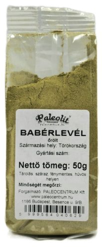 Paleolit Babérlevél őrölt 50g Bay leaves ground (laurel)