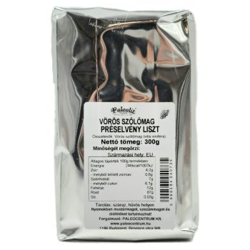 Paleolit Vörös szőlőmagliszt 300g BOPP préselvényből