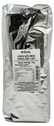 Paleolit Vörös szőlőmagliszt 1kg préselvényből