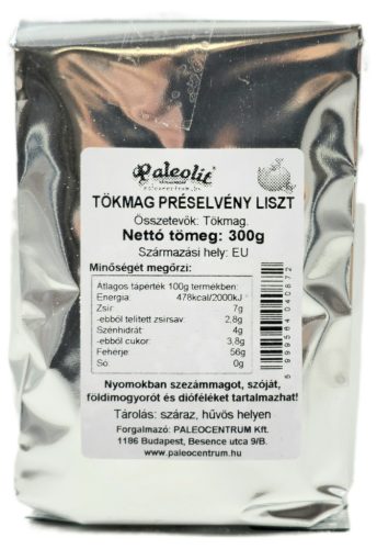 Paleolit Tökmag préselvény liszt BOPP 300g