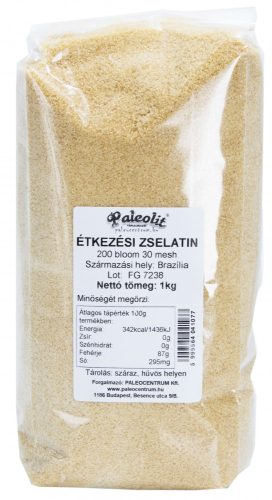 Paleolit Zselatin étkezési (marha) 1kg 200 Bloom