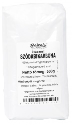 Paleolit Szódabikarbóna étkezési 500g Nátrium-hidrogén-karbonát