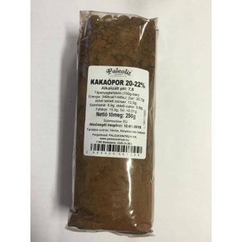 Paleolit Kakaópor 20-22% Alkalizált 250g holland típusú