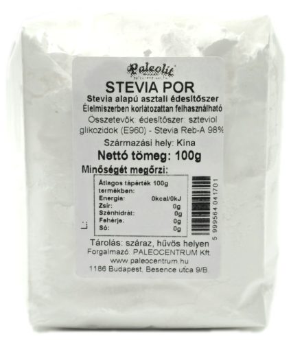 Paleolit Stevia por 98%-os 100g