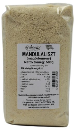 Paleolit Mandulaliszt (magőrlemény) 500g