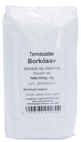 Paleolit Borkősav (természetes) 1kg