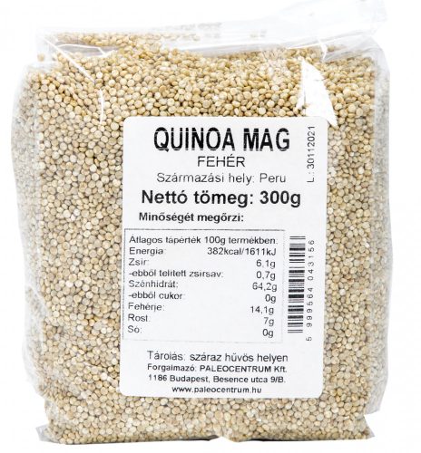 Paleolit Quinoa mag fehér 300g
