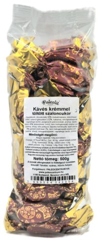 Paleolit Kávés szaloncukor 500g krémmel töltve