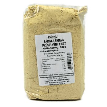 Paleolit Sárga lenmagliszt 300g préselvényből BOPP