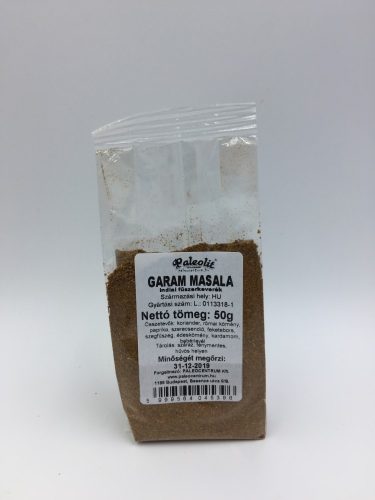 Garam Masala indiai fűszerkeverék 50g Paleolit