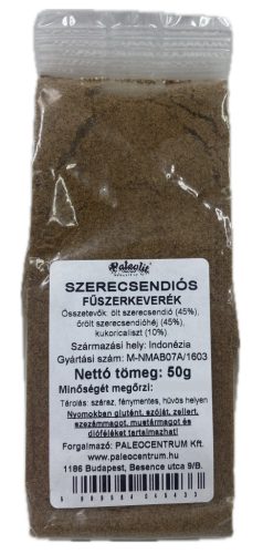 Paleolit Szerecsendiós fűszerkeverék 50g Nutmeg ground compound