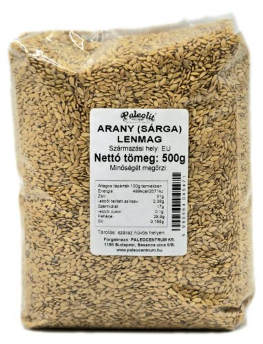 Paleolit Arany (sárga) lenmag 500g