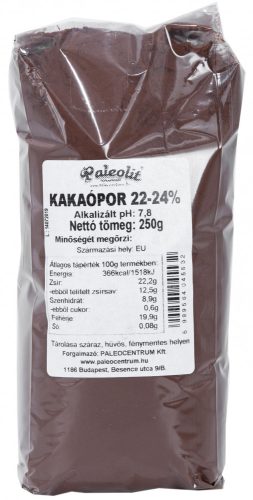 Kakaópor 22-24% holland 250g Paleolit