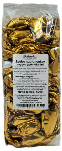 Paleolit Zselés szaloncukor 500g vegyes gyümölcsízű